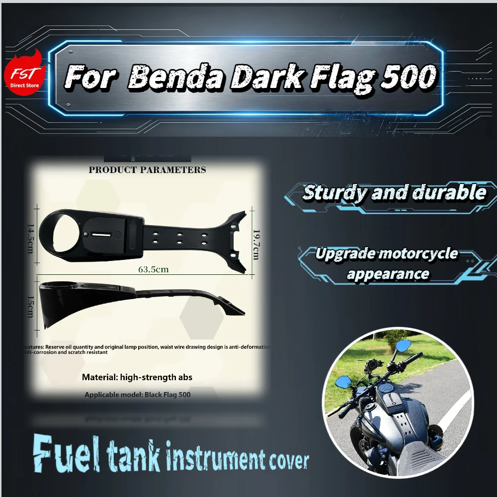 For BlackFlag500 Metal Brushed Style Tank Dash Cover Enlarged Side Fairing Non-destructive Mount Accessories
For BlackFlag500 Metal Brushed Style Tank Dash Cover Enlarged Side Fairing Non-destructive Mount Accessories