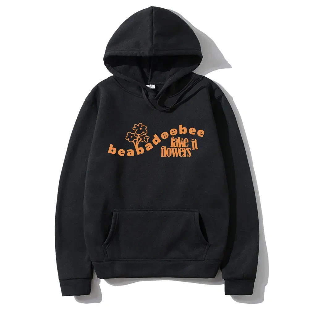 Singer Beabadoobee Fake It Flowers Graphic Print Hoodie Men's Casual Oversized Sweatshirt Men Women Fashion Y2k Trend Hoodies
Singer Beabadoobee Fake It Flowers Graphic Print Hoodie Men's Casual Oversized Sweatshirt Men Women Fashion Y2k Trend Hoodies