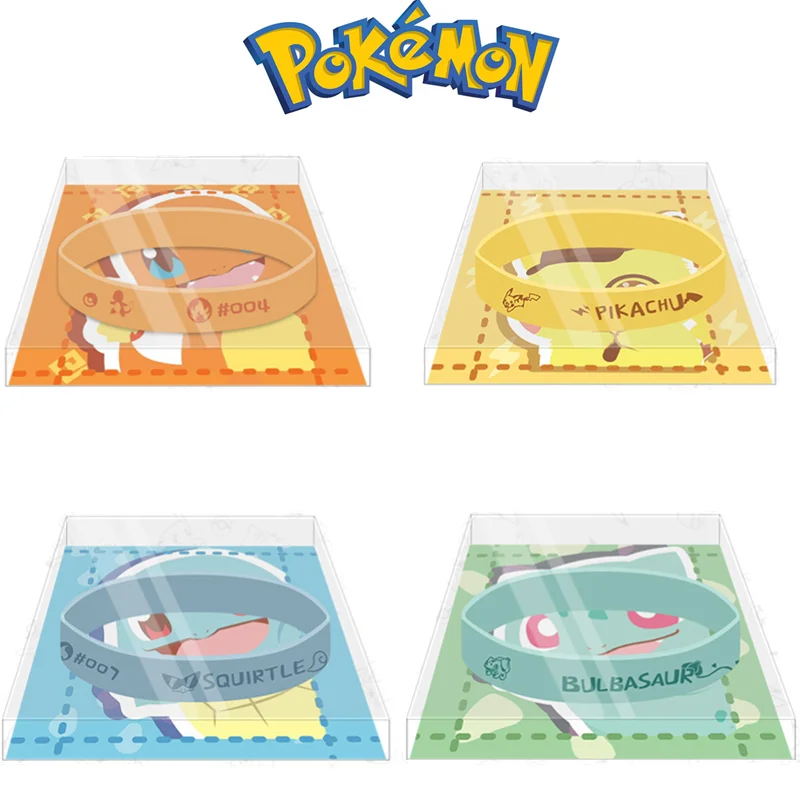 4 Style Pokemon Kawaii Couple Sports Bracelets Anime Pikachu Charmander Kids Jewelry Wristband Cosplay Graduation Box Gift
4 Style Pokemon Kawaii Couple Sports Bracelets Anime Pikachu Charmander Kids Jewelry Wristband Cosplay Graduation Box Gift