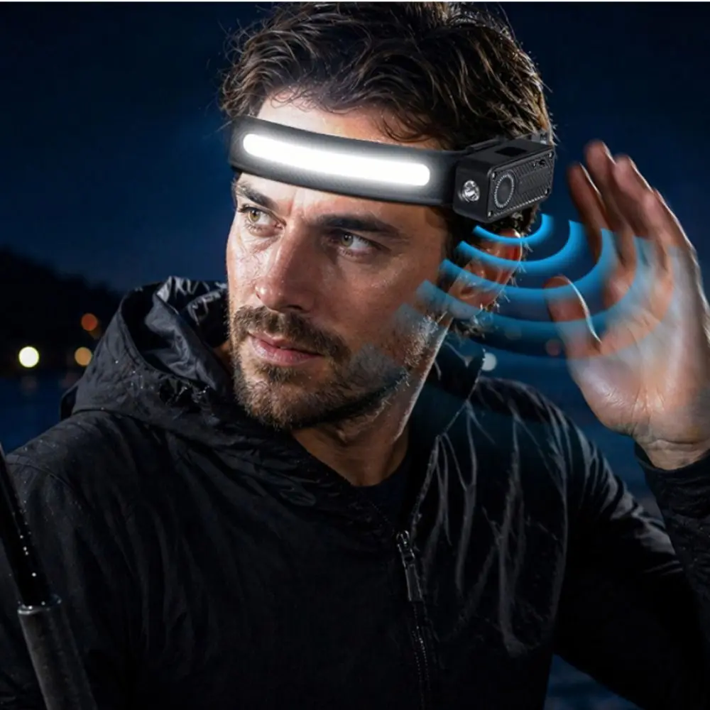 COB Floodlight Multifunctional Headlamp Magnetic Suction Portable Motion Sensor Headlamp 2-in-1 Wearable Rechargeable
COB Floodlight Multifunctional Headlamp Magnetic Suction Portable Motion Sensor Headlamp 2-in-1 Wearable Rechargeable