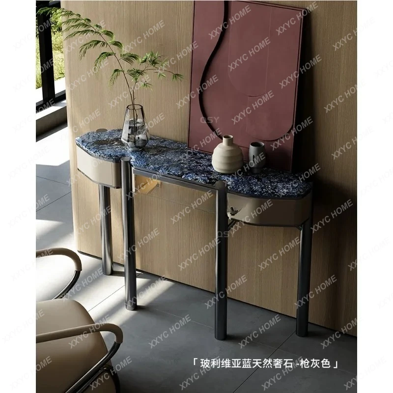 Natural LuxuryStone Entryway Table Modern Minimalist Living Room Light Luxury Entryway Console Hallway Entryway Cabinet
Natural LuxuryStone Entryway Table Modern Minimalist Living Room Light Luxury Entryway Console Hallway Entryway Cabinet
