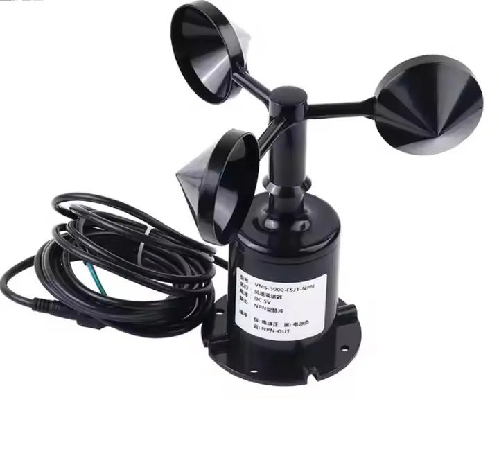 2026 High Sensitivity Pulse 4-20mA 0-5v RS485 Weather Station Analog Modbus Three-Cup Wind Speed Anemometer for Measuring Wind S
2026 High Sensitivity Pulse 4-20mA 0-5v RS485 Weather Station Analog Modbus Three-Cup Wind Speed Anemometer for Measuring Wind S