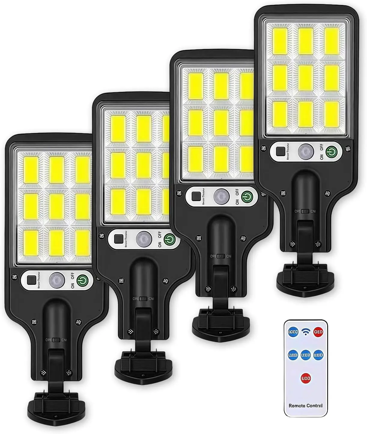 Solar Street Lights Outdoor, Waterproof IP66, Motion Sensor, Dusk to Dawn, Remote Control, Wide Angle Flood Lights for Yard, Par
Solar Street Lights Outdoor, Waterproof IP66, Motion Sensor, Dusk to Dawn, Remote Control, Wide Angle Flood Lights for Yard, Par