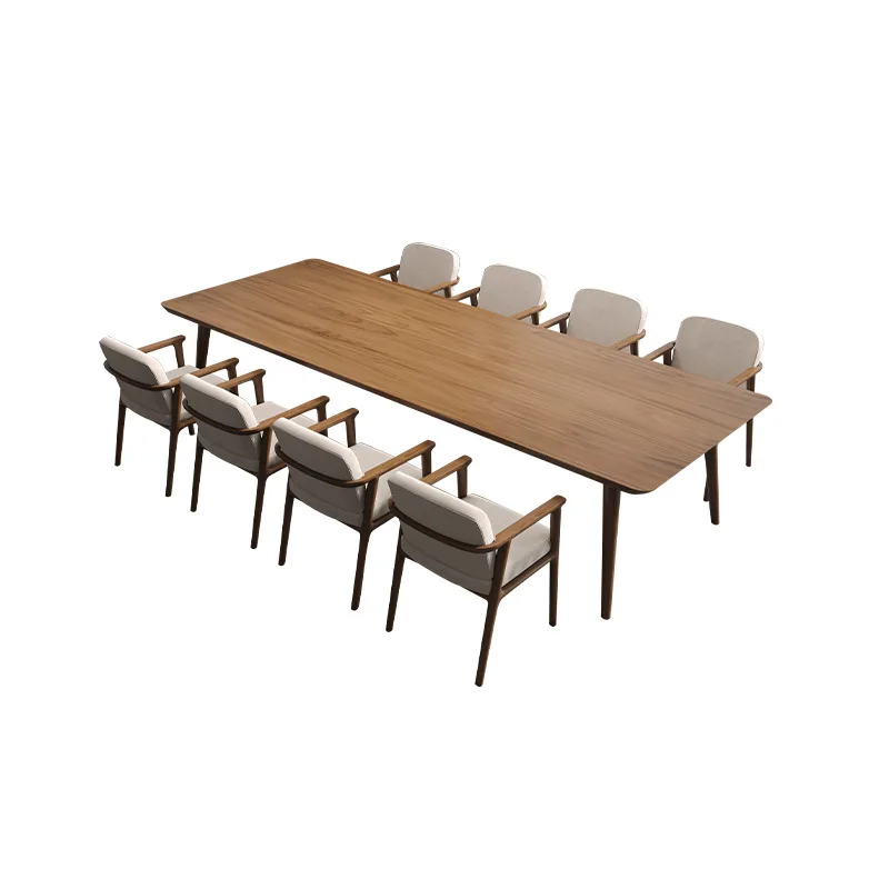 Household all-solid wood office desk and chair combination, study long writing desk
Household all-solid wood office desk and chair combination, study long writing desk