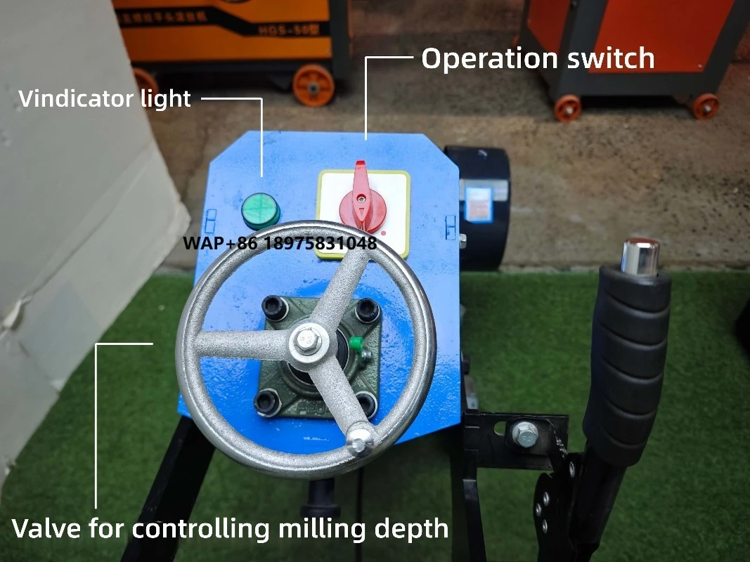 Professional construction electric concrete milling machine 380V 7.5KW durable insert, suitable for long-term heavy-duty operati
Professional construction electric concrete milling machine 380V 7.5KW durable insert, suitable for long-term heavy-duty operati