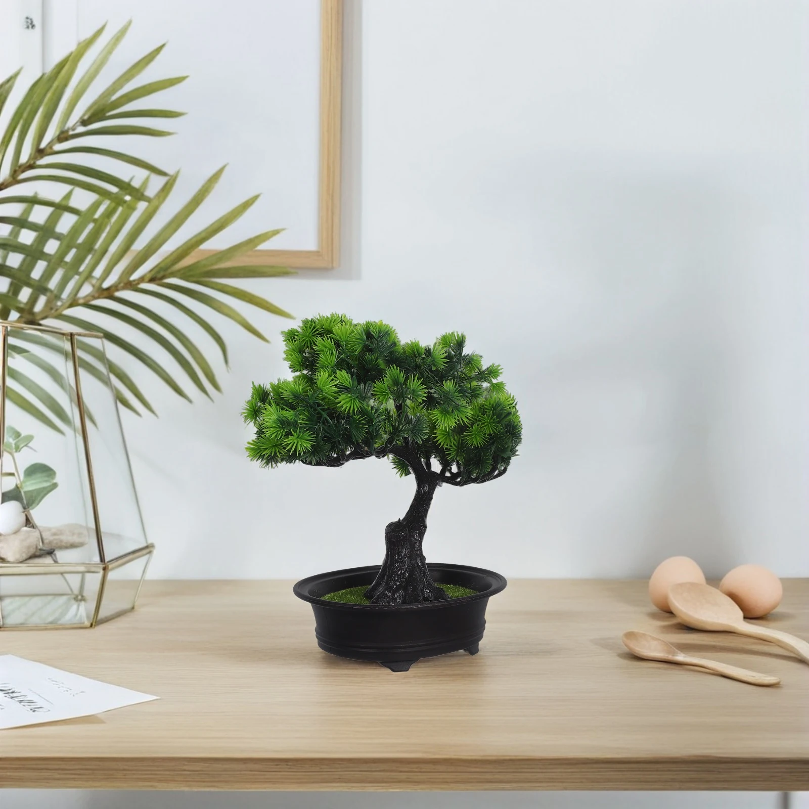 Realistic Artificial Bonsai Tree Fake Greenery Zen Garden Decor For Office Home Small Space Japanese Style Potted Faux Pine
Realistic Artificial Bonsai Tree Fake Greenery Zen Garden Decor For Office Home Small Space Japanese Style Potted Faux Pine