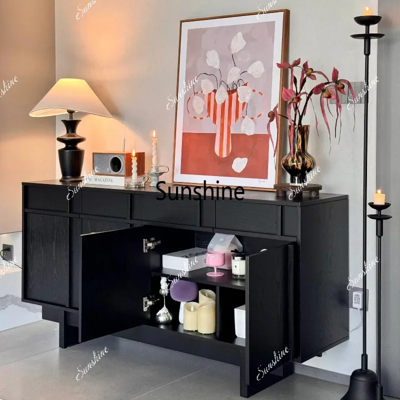 Medieval solid wood dining side, living room, household wall storage cabinet, entrance cabinetTJ
Medieval solid wood dining side, living room, household wall storage cabinet, entrance cabinetTJ