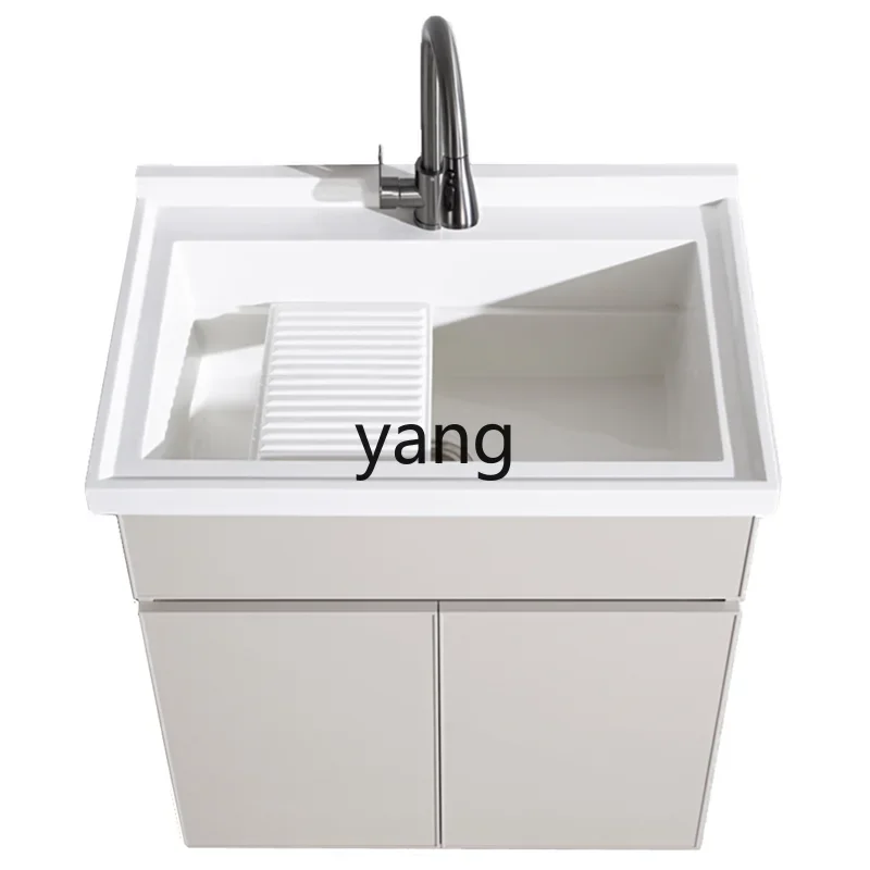 LMM Balcony Aluminum Alloy Laundry Cabinet Laundry Basin Large Pool Large Deep Basin Laundry Sink
LMM Balcony Aluminum Alloy Laundry Cabinet Laundry Basin Large Pool Large Deep Basin Laundry Sink