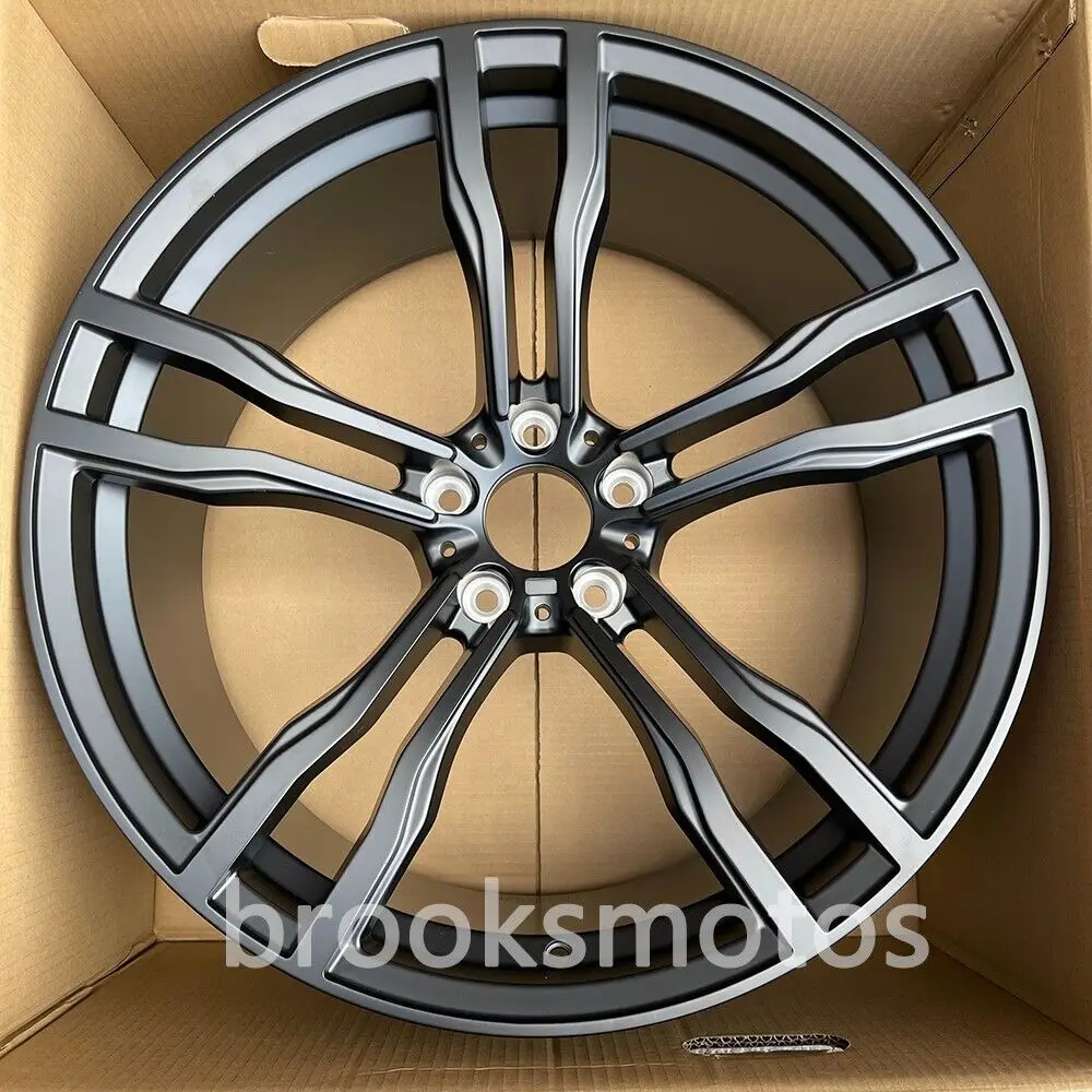 1 шт., 22-дюймовые атласные черные ободки колес, подходят для BMW X5 E70 F15 X6 E71 F16 5X120 612
1 шт., 22-дюймовые атласные черные ободки колес, подходят для BMW X5 E70 F15 X6 E71 F16 5X120 612