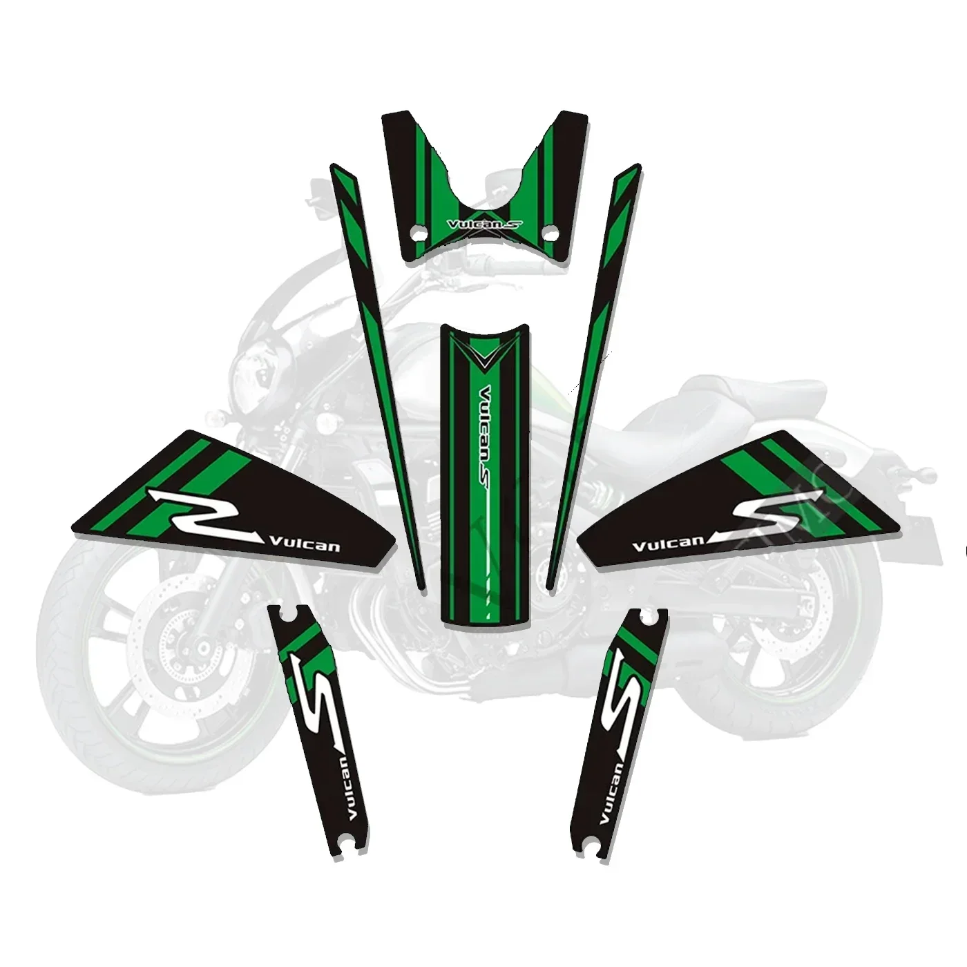 For Kawasaki VULCAN S 650 VN650 Motorcycle Stickers Adhesive Decals Tank Pad Oil Gas Fuel Protector Fairing Fender Windshield
For Kawasaki VULCAN S 650 VN650 Motorcycle Stickers Adhesive Decals Tank Pad Oil Gas Fuel Protector Fairing Fender Windshield