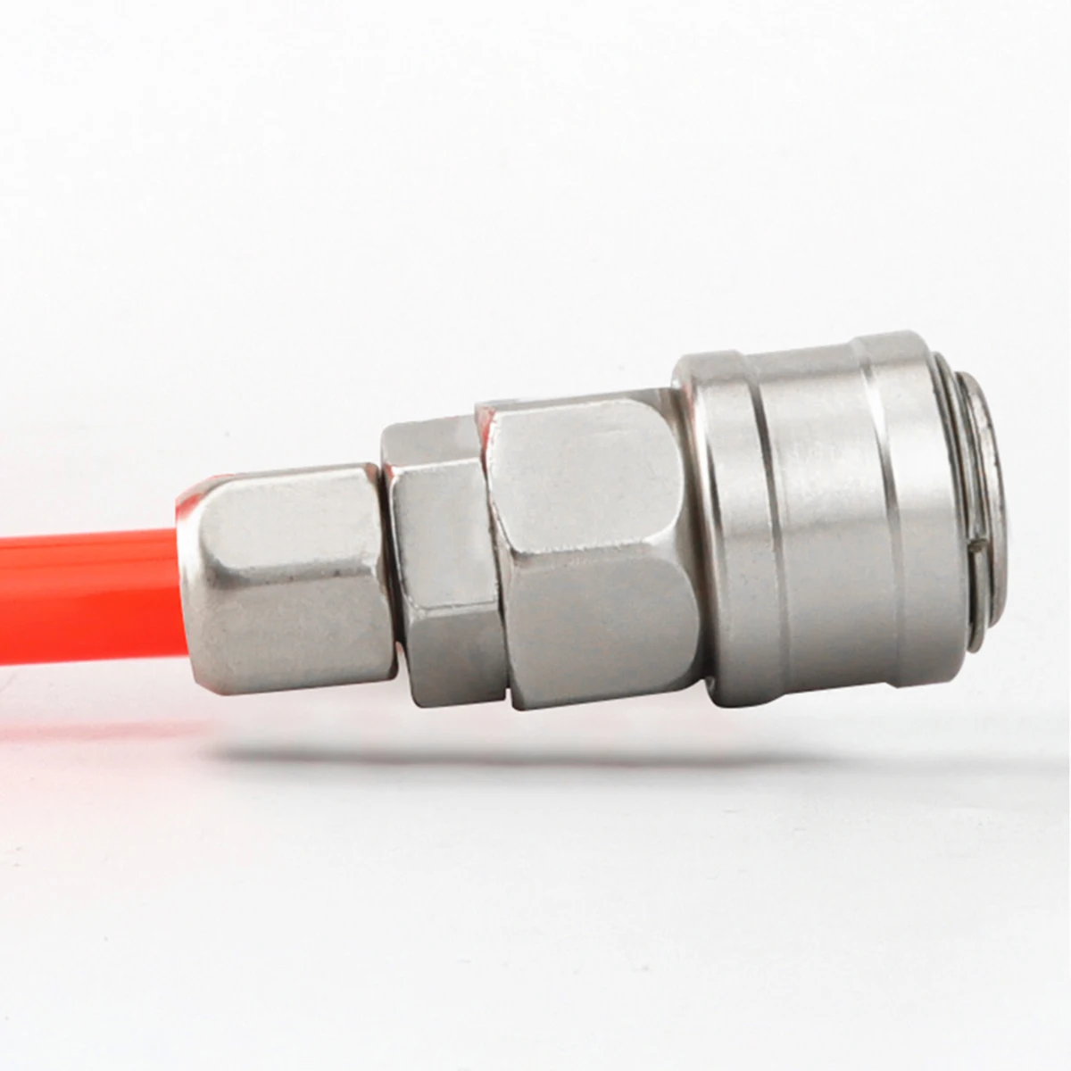 4Pcs Pneumatic Push Connector Quick Coupling for Air Compressor Automation Equipment Tube Connector Durable Silver
4Pcs Pneumatic Push Connector Quick Coupling for Air Compressor Automation Equipment Tube Connector Durable Silver