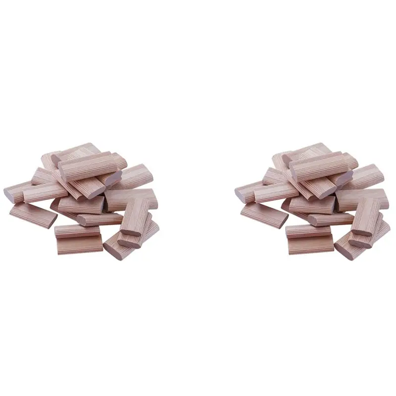 BAAJ-200 Pieces Of 10Mm Domino Wooden Dowel Connectors, Beech Wood Plugs, Woodworking Furniture Splicing Connectors
BAAJ-200 Pieces Of 10Mm Domino Wooden Dowel Connectors, Beech Wood Plugs, Woodworking Furniture Splicing Connectors
