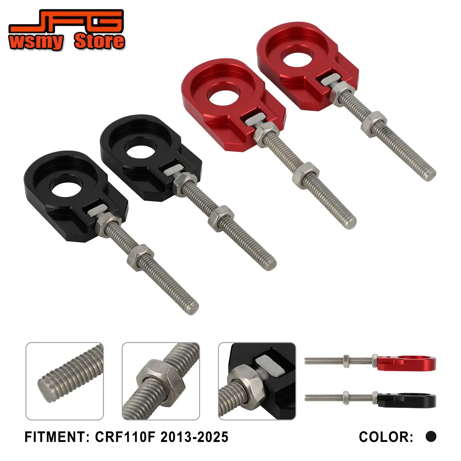 Motorcycle Rear Chain Adjuster Wheel Axle Block For CRF 110F 2013 2014 2015 2016 2017 2018 2019 2020 2021 2022 2023 2024 2025
Motorcycle Rear Chain Adjuster Wheel Axle Block For CRF 110F 2013 2014 2015 2016 2017 2018 2019 2020 2021 2022 2023 2024 2025