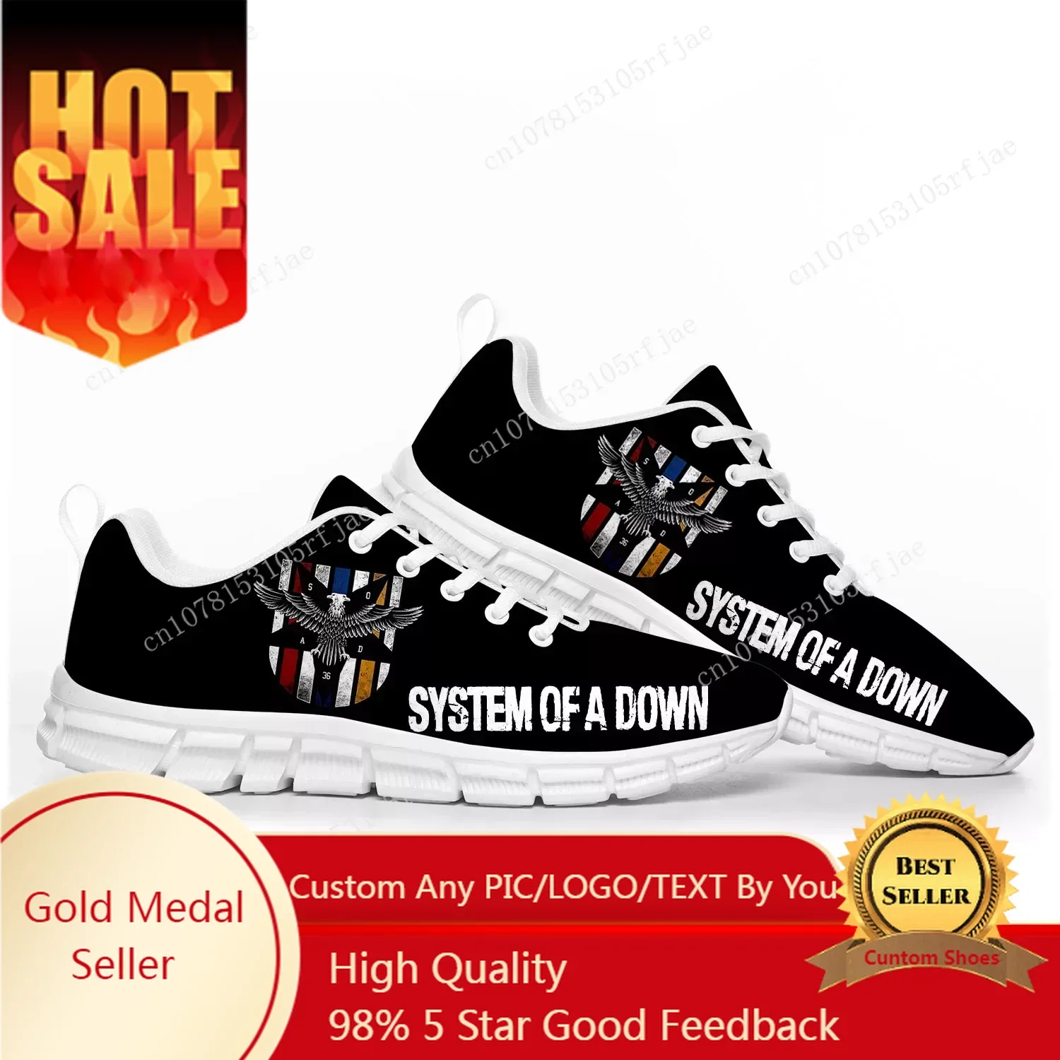 System of a Down Sports Shoes Mens Womens Teenager Kids Children Customized Sneakers Casual Tailor-Made Couple Shoe
System of a Down Sports Shoes Mens Womens Teenager Kids Children Customized Sneakers Casual Tailor-Made Couple Shoe