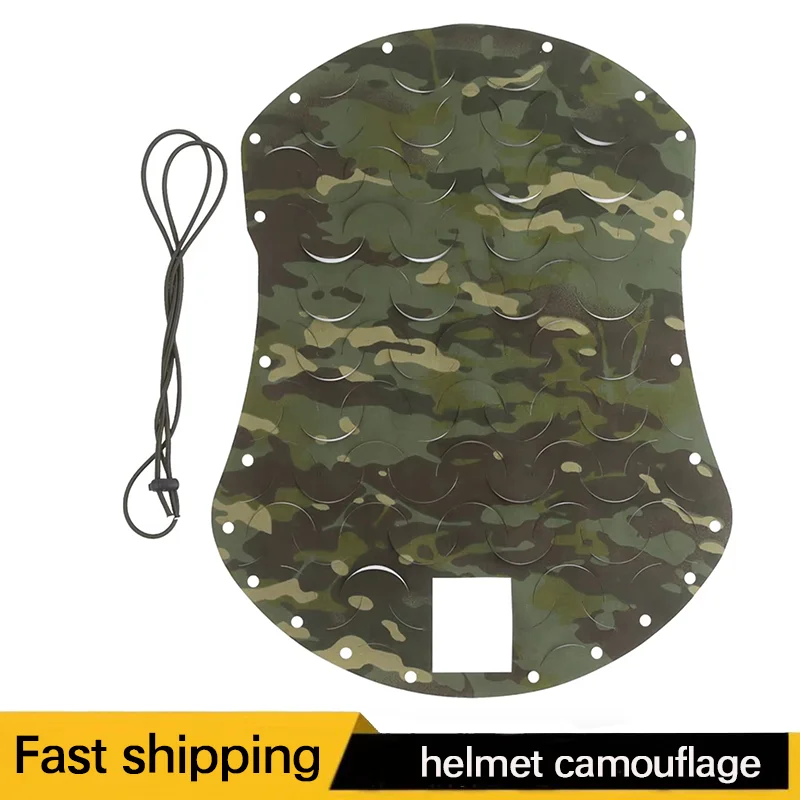 3D Camouflage Net Leaf-Shaped Helmet Cover Protector for Hunting Paintball Helmet Accessory Fast Helmet Cloth
3D Camouflage Net Leaf-Shaped Helmet Cover Protector for Hunting Paintball Helmet Accessory Fast Helmet Cloth