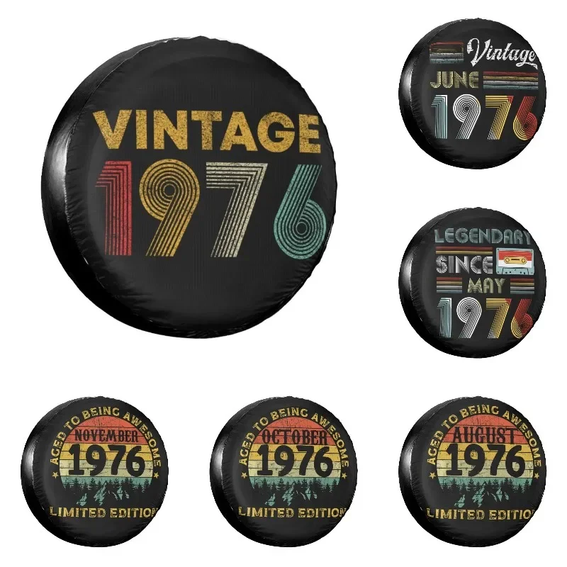 1976 44 Years Old Born In 1976 Spare Tire Cover Case Bag for Gift Car Wheel Protectors Accessories 14" 15" 16&quo
1976 44 Years Old Born In 1976 Spare Tire Cover Case Bag for Gift Car Wheel Protectors Accessories 14" 15" 16&quo