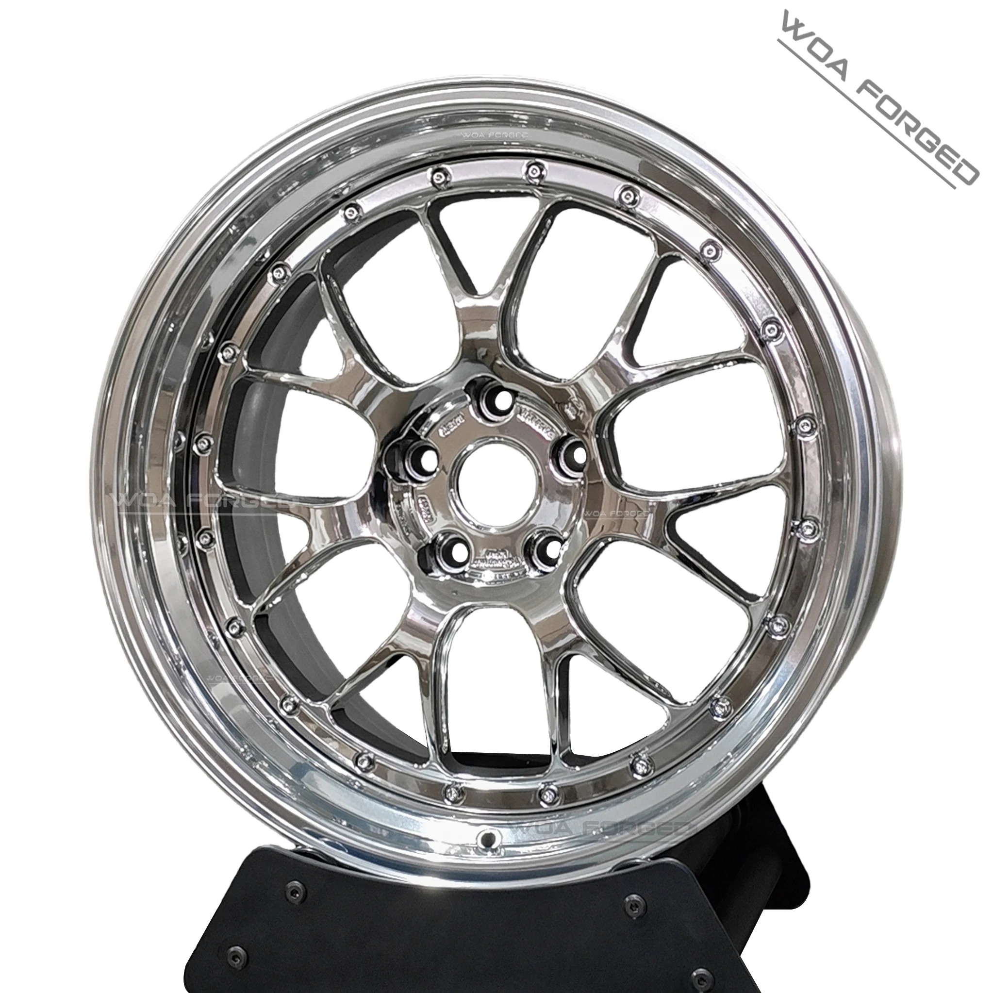 2-Piece Forged Alloy Wheels Polished Lip 5x100/5x114.3/5x120 Deep Dish for BMW 3/5 Series Audi Mercedes Benz VW Golf
2-Piece Forged Alloy Wheels Polished Lip 5x100/5x114.3/5x120 Deep Dish for BMW 3/5 Series Audi Mercedes Benz VW Golf
