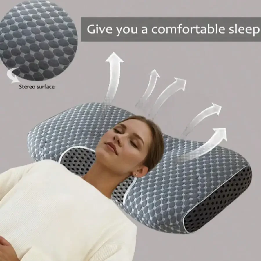 Double Pillow 3D SPA Massage Pillow Helps Sleep And Protect The Neck Pillow, Knitted Pillow Bedding For Single Male And Female A
Double Pillow 3D SPA Massage Pillow Helps Sleep And Protect The Neck Pillow, Knitted Pillow Bedding For Single Male And Female A