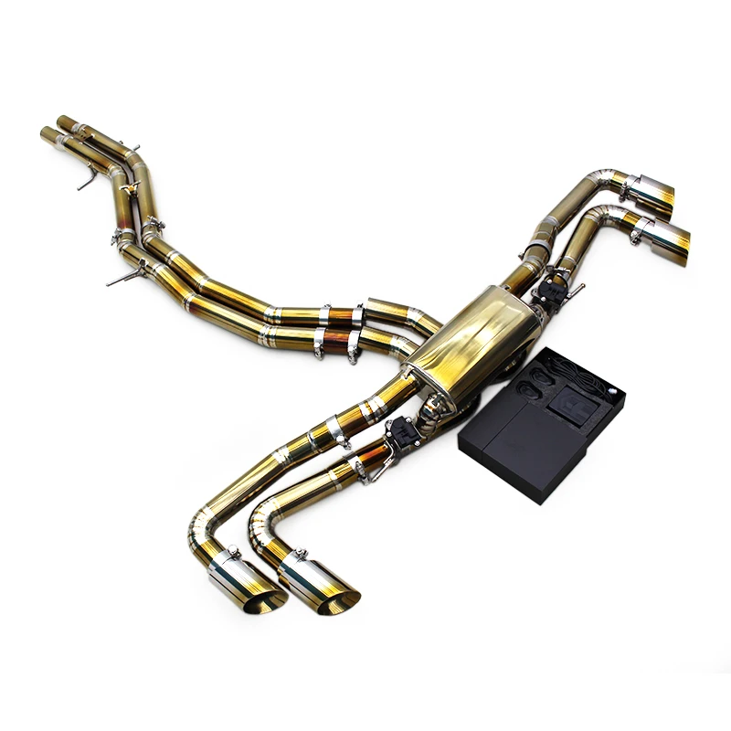 Exhaust Pipe System Titanium Catback Exhaust for Lamborghini URUS 4.0T 2018-2023 Exhaust Pipes Muffler with Valve
Exhaust Pipe System Titanium Catback Exhaust for Lamborghini URUS 4.0T 2018-2023 Exhaust Pipes Muffler with Valve