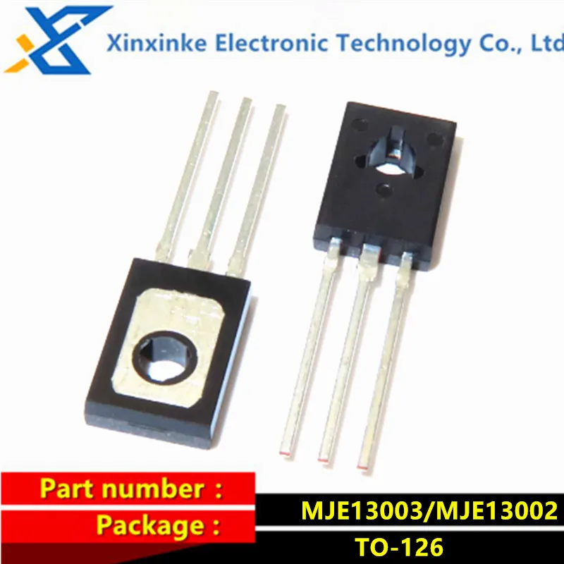 50PCS MJE13003 MJE13002 TO-126 E13003 E13002 DIP Switch High-power Transistor
50PCS MJE13003 MJE13002 TO-126 E13003 E13002 DIP Switch High-power Transistor