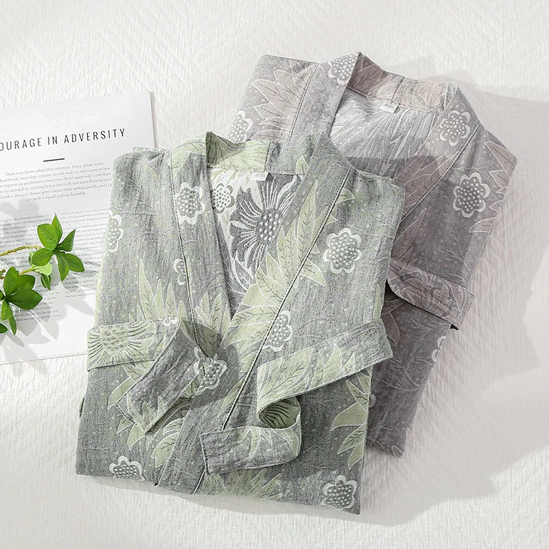 Women Sleepwear Cotton Kimono Japanese Style Intimate Lingerie Shower Robes Loose Bathrobe Gown Jacquard Home Dress Loungewear
Women Sleepwear Cotton Kimono Japanese Style Intimate Lingerie Shower Robes Loose Bathrobe Gown Jacquard Home Dress Loungewear