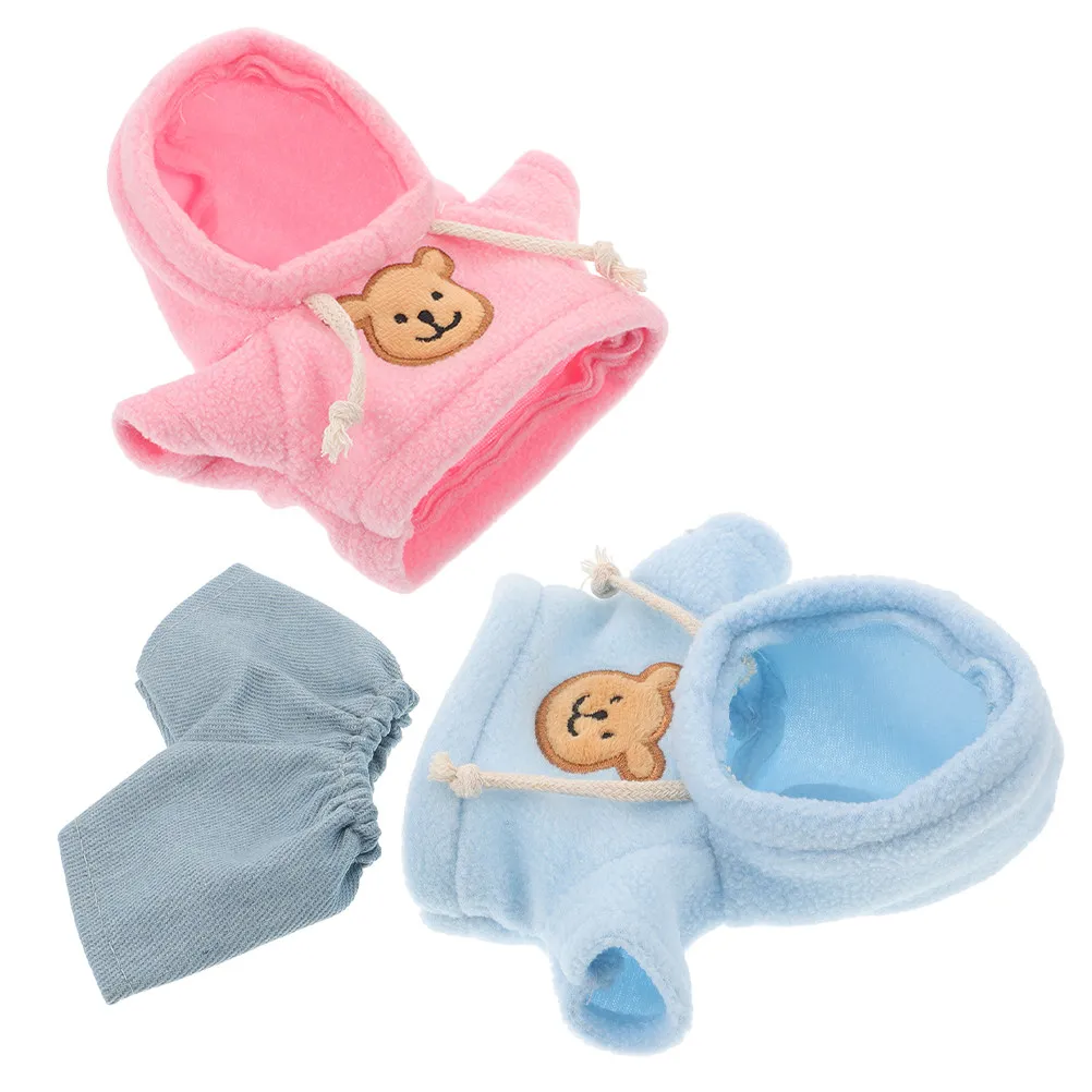 1Set Bear Hoodie Set for Small Stuffed Animals 20Cm Cozy Thick Fabric Outfit Ideal for Decorative Wear Reusable Stylish Wardrobe
1Set Bear Hoodie Set for Small Stuffed Animals 20Cm Cozy Thick Fabric Outfit Ideal for Decorative Wear Reusable Stylish Wardrobe
