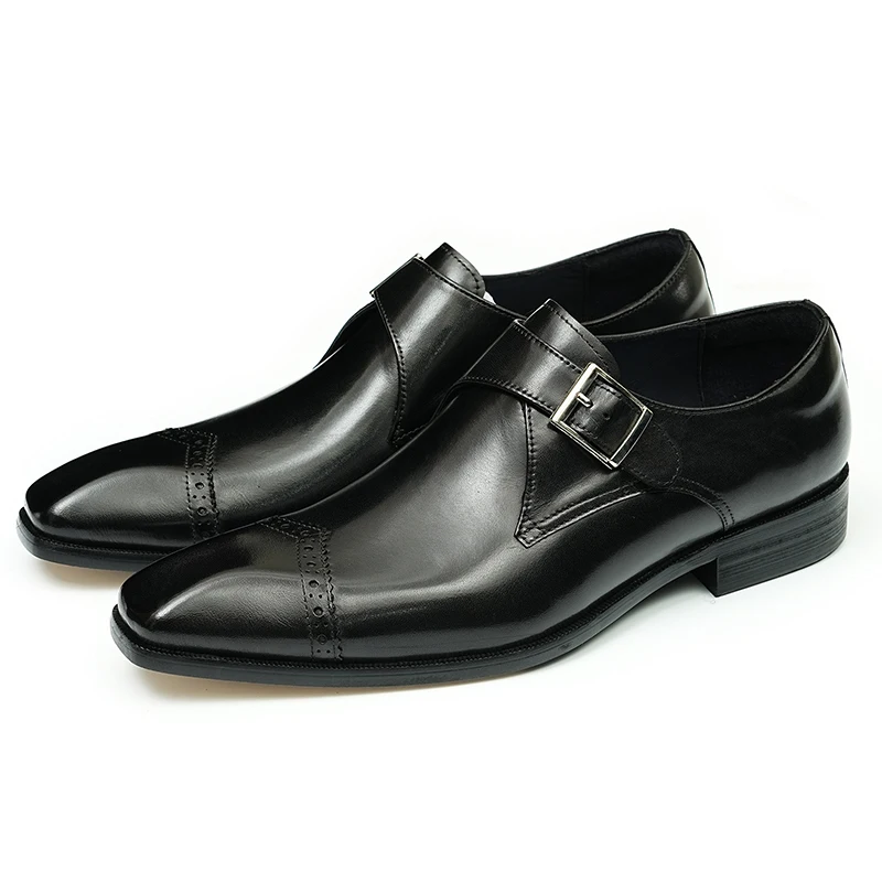 Designer Luxury Man Shoes Business Casual Monk Strap Shoes Mens Dress Leather Handmade British Retro Buckle Square Toe Shoes
Designer Luxury Man Shoes Business Casual Monk Strap Shoes Mens Dress Leather Handmade British Retro Buckle Square Toe Shoes