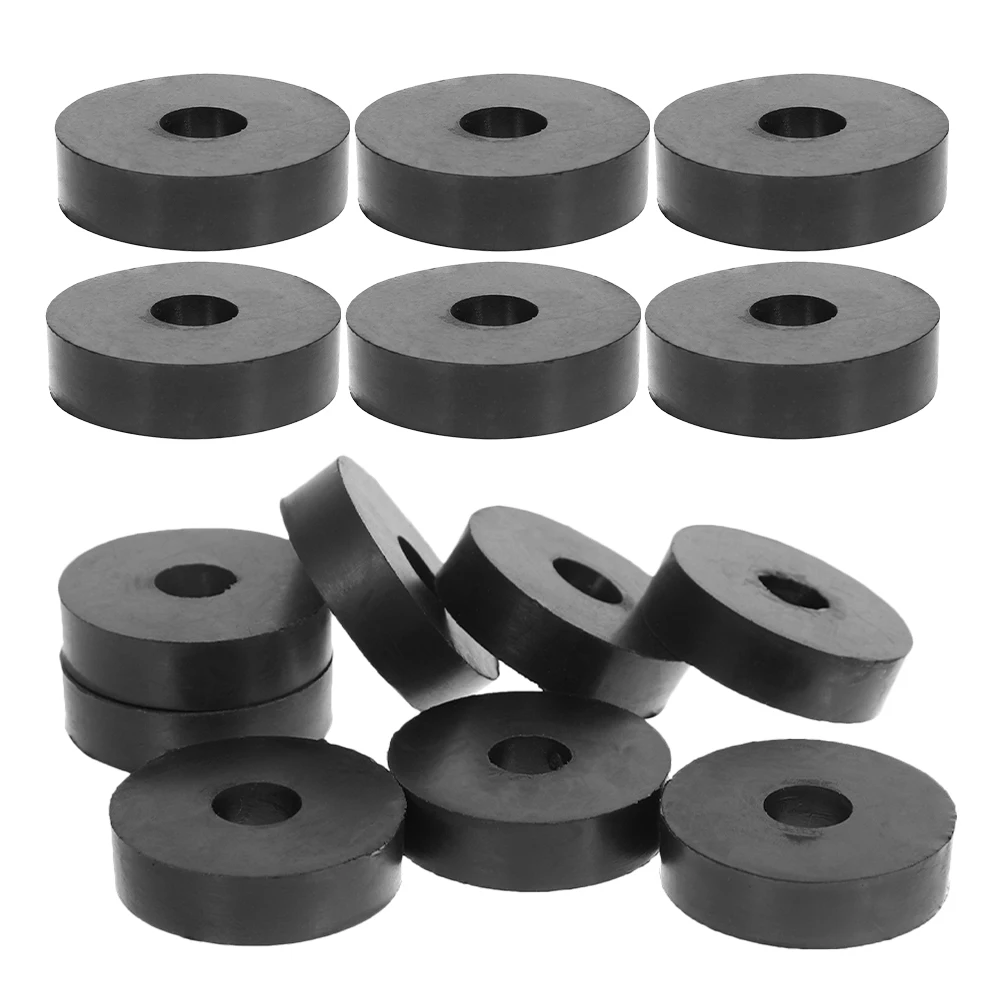 25pcs Rubber Shock Absorbing Pads 20x20x10 12mm Vibration Damping Washers Black Grommets For Bolts Appliances Replacement
25pcs Rubber Shock Absorbing Pads 20x20x10 12mm Vibration Damping Washers Black Grommets For Bolts Appliances Replacement