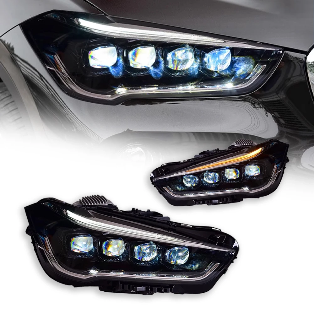 Автомобильные фары для BMW X1 F48 2016-2019 светодиодный автомобильные лампы дневные ходовые огни динамические Сигналы поворота Автомобильные аксессуары
Автомобильные фары для BMW X1 F48 2016-2019 светодиодный автомобильные лампы дневные ходовые огни динамические Сигналы поворота Автомобильные аксессуары