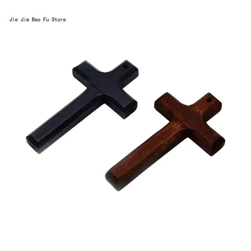 E8BD Durable Wooden Pendants Stylish Christian Necklace Cross Pendant DIY Jewelry Necklace Religious Crafts
E8BD Durable Wooden Pendants Stylish Christian Necklace Cross Pendant DIY Jewelry Necklace Religious Crafts