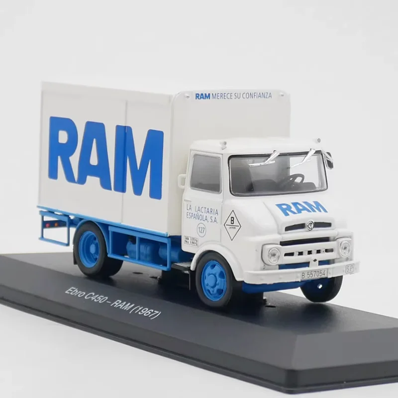 Коллекционная модель грузовика IXO Diecast Ebro C450-RAM 1967 года в масштабе 1:43, из сплава, сувенир, украшение, подарок на праздник
Коллекционная модель грузовика IXO Diecast Ebro C450-RAM 1967 года в масштабе 1:43, из сплава, сувенир, украшение, подарок на праздник