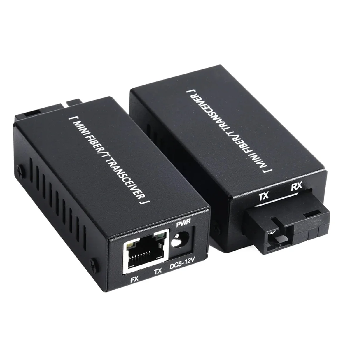 BAAX 5 Pairs Mini Gigabit Fiber Optical Media Converter 100/1000Mbps Optical Transceiver Ethernet Switch SC to RJ45 20Km Co
BAAX 5 Pairs Mini Gigabit Fiber Optical Media Converter 100/1000Mbps Optical Transceiver Ethernet Switch SC to RJ45 20Km Co