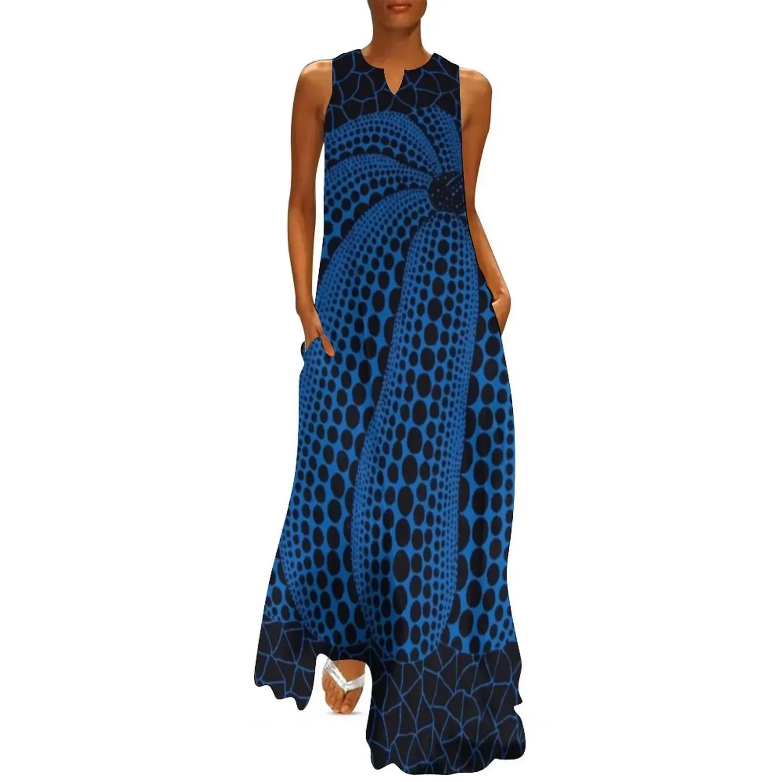 Yayoi Kusama - Blue Pumpkin Long Dress dresses ladies 2025 summer prom dresses 2025 summer dress women 2025 Dress
Yayoi Kusama - Blue Pumpkin Long Dress dresses ladies 2025 summer prom dresses 2025 summer dress women 2025 Dress