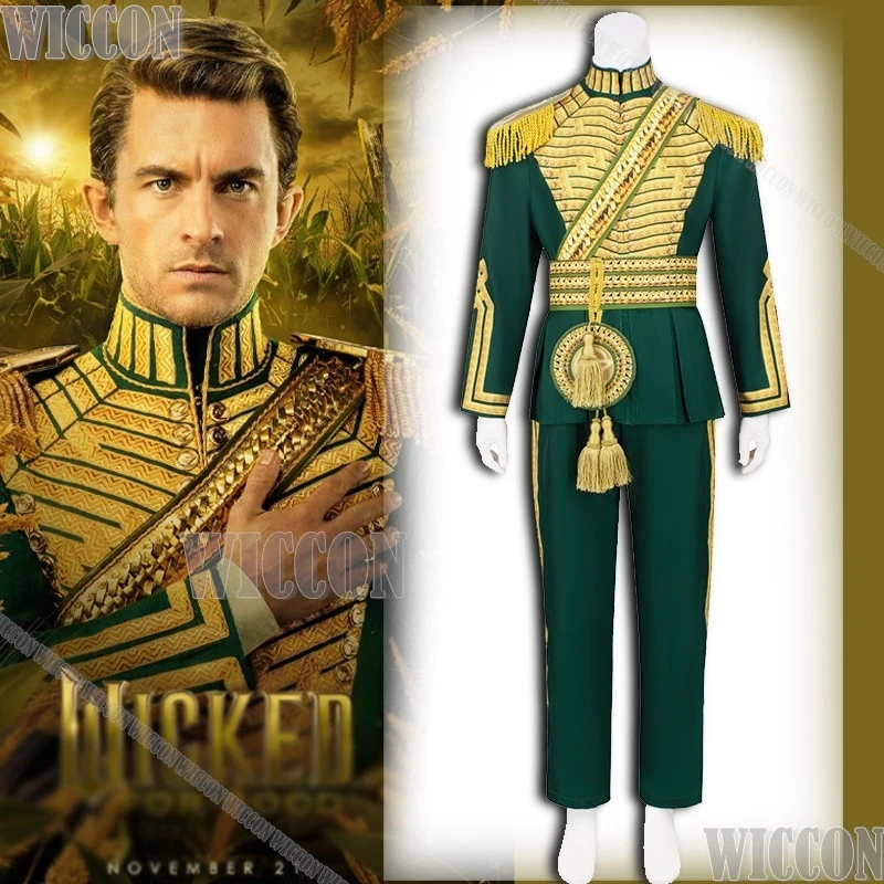 Fiyero Tigelaar Косплей Wicked Yero Prince Костюм Взрослые Брюки Зеленая Униформа Фильм Для Хорошего Хэллоуина Мужской Фестиваль Navidad
Fiyero Tigelaar Косплей Wicked Yero Prince Костюм Взрослые Брюки Зеленая Униформа Фильм Для Хорошего Хэллоуина Мужской Фестиваль Navidad