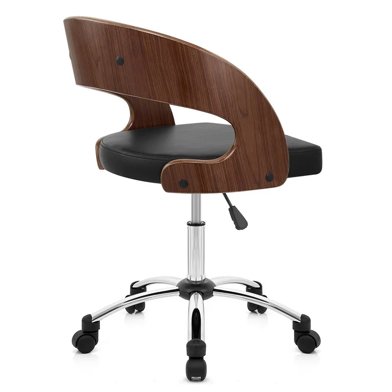 With Backrest European Style Fitness Office Student Gorgeous Solid Wood Swivel Chair
With Backrest European Style Fitness Office Student Gorgeous Solid Wood Swivel Chair
