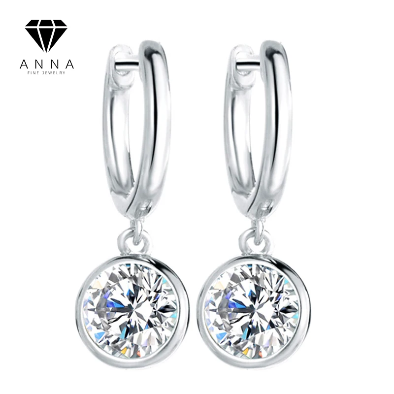 Classic 2 Carat Moissanite with GRA Certificate Hoop Earrings For Women 925 Sterling Silver Platinum Plated Fine Jewelry Gifts
Classic 2 Carat Moissanite with GRA Certificate Hoop Earrings For Women 925 Sterling Silver Platinum Plated Fine Jewelry Gifts