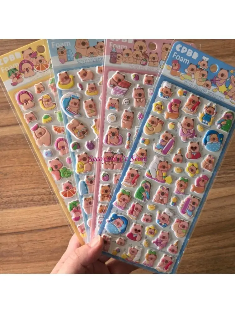 N3UC Puffier Sticker Sheets Adorable Small 3D Sticker for Kids and Adults Tiny Sticker for Phone Case, Notebook, Scrapbooking
N3UC Puffier Sticker Sheets Adorable Small 3D Sticker for Kids and Adults Tiny Sticker for Phone Case, Notebook, Scrapbooking