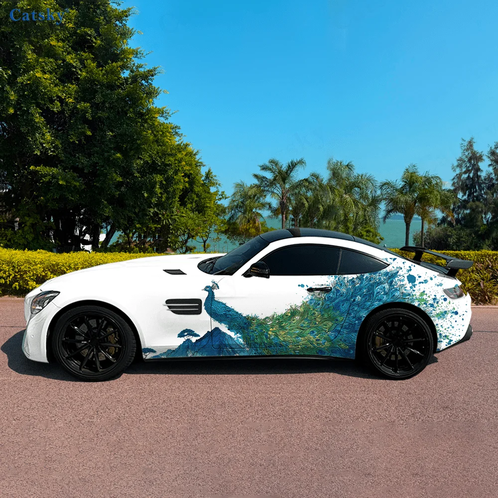 Colorful Peacock Overlook Car Vinyl Wraps Decal Self-adhesive PVC Sticker Suitable for Trucks SUV Decor Auto Accessories Gift
Colorful Peacock Overlook Car Vinyl Wraps Decal Self-adhesive PVC Sticker Suitable for Trucks SUV Decor Auto Accessories Gift