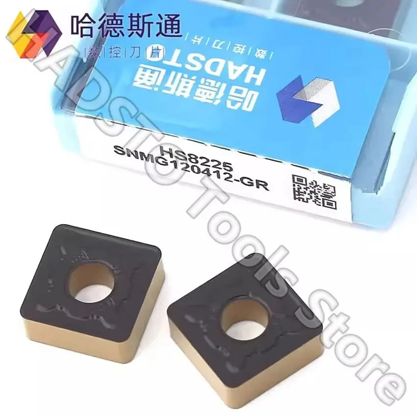 SNMG120412-GR HS8225 SNMG120412-GR SNMG120412 SNMG433 HADSTO CNC carbide inserts Turning inserts For Steel P15-P35 10pcs/box
SNMG120412-GR HS8225 SNMG120412-GR SNMG120412 SNMG433 HADSTO CNC carbide inserts Turning inserts For Steel P15-P35 10pcs/box