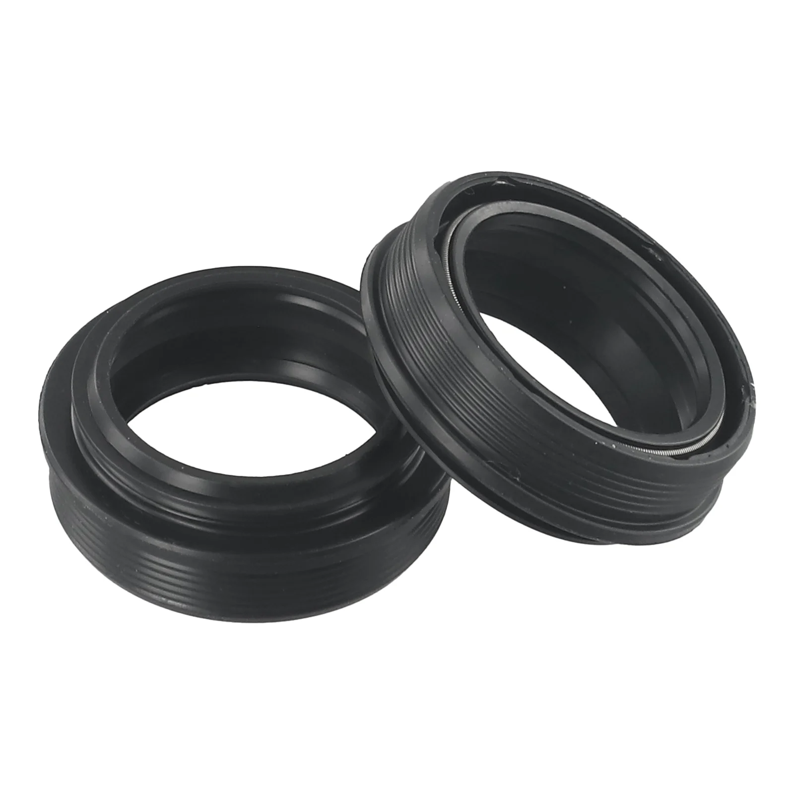 Spring Coil Fork Dust Seal Sealing Ring 30-40mm For FOX/ROCKSHOX MTB Bike Bicycle Rubber+Aluminum Alloy+Sponge
Spring Coil Fork Dust Seal Sealing Ring 30-40mm For FOX/ROCKSHOX MTB Bike Bicycle Rubber+Aluminum Alloy+Sponge