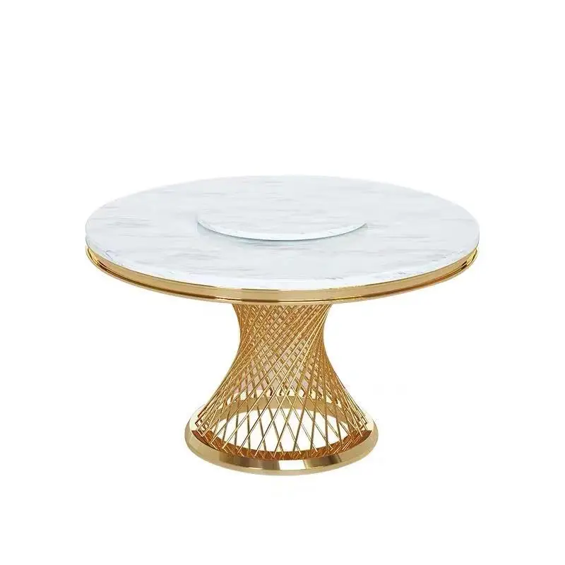 @#Modern Art Style Light Luxury High-end Marble Top Metal Frame Round Dining Table BTDT006 with Chairs for Home or Restaurant
@#Modern Art Style Light Luxury High-end Marble Top Metal Frame Round Dining Table BTDT006 with Chairs for Home or Restaurant