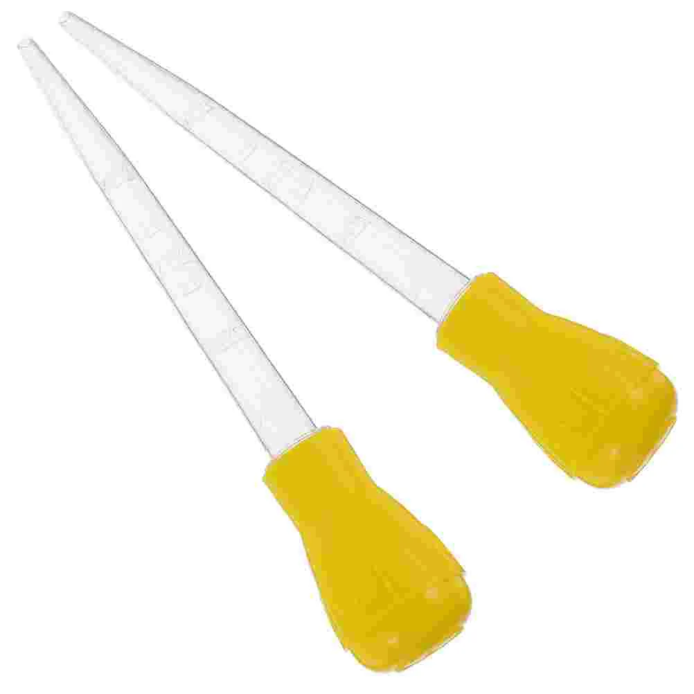 2 Pcs BBQ Oil Dripping Tool Meat Injector and Baster Suite Basting Pump Kitchen Yellow Cooking for Flavor Turkey
2 Pcs BBQ Oil Dripping Tool Meat Injector and Baster Suite Basting Pump Kitchen Yellow Cooking for Flavor Turkey