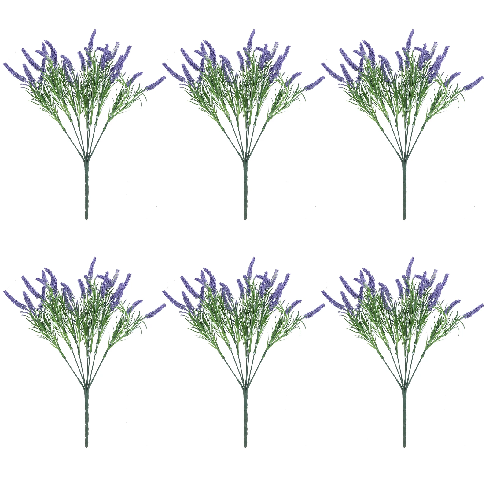 6Pcs Artificial Lavender Flowers Plastic Faux Plants Fake Greenery Decor Wedding Table Centerpiece Party Decoration 
6Pcs Artificial Lavender Flowers Plastic Faux Plants Fake Greenery Decor Wedding Table Centerpiece Party Decoration