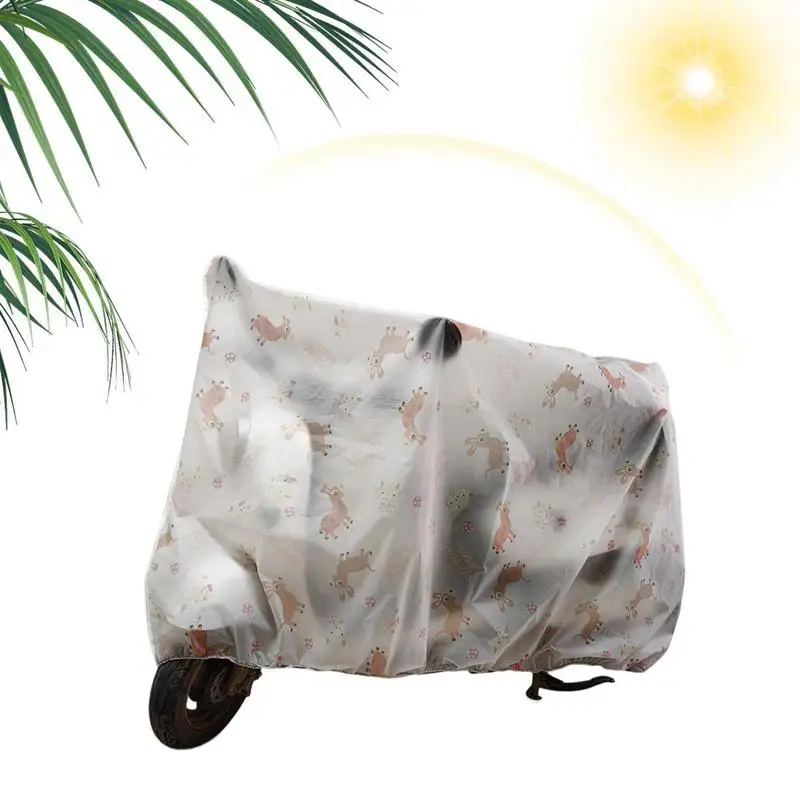 Motorcycle Rain Cover Scooter Rain Cover Outdoor Motorcycle Cover Sun Outdoor Protection Scooter Shelter Cute Cartoon Pattern
Motorcycle Rain Cover Scooter Rain Cover Outdoor Motorcycle Cover Sun Outdoor Protection Scooter Shelter Cute Cartoon Pattern