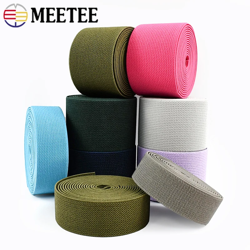 3Meters 10-50mm Nylon Colorful Rubber Bands for Clothes Waistband Sewing Elastic Band Underwear Strap Stretch Tape Accessories
3Meters 10-50mm Nylon Colorful Rubber Bands for Clothes Waistband Sewing Elastic Band Underwear Strap Stretch Tape Accessories