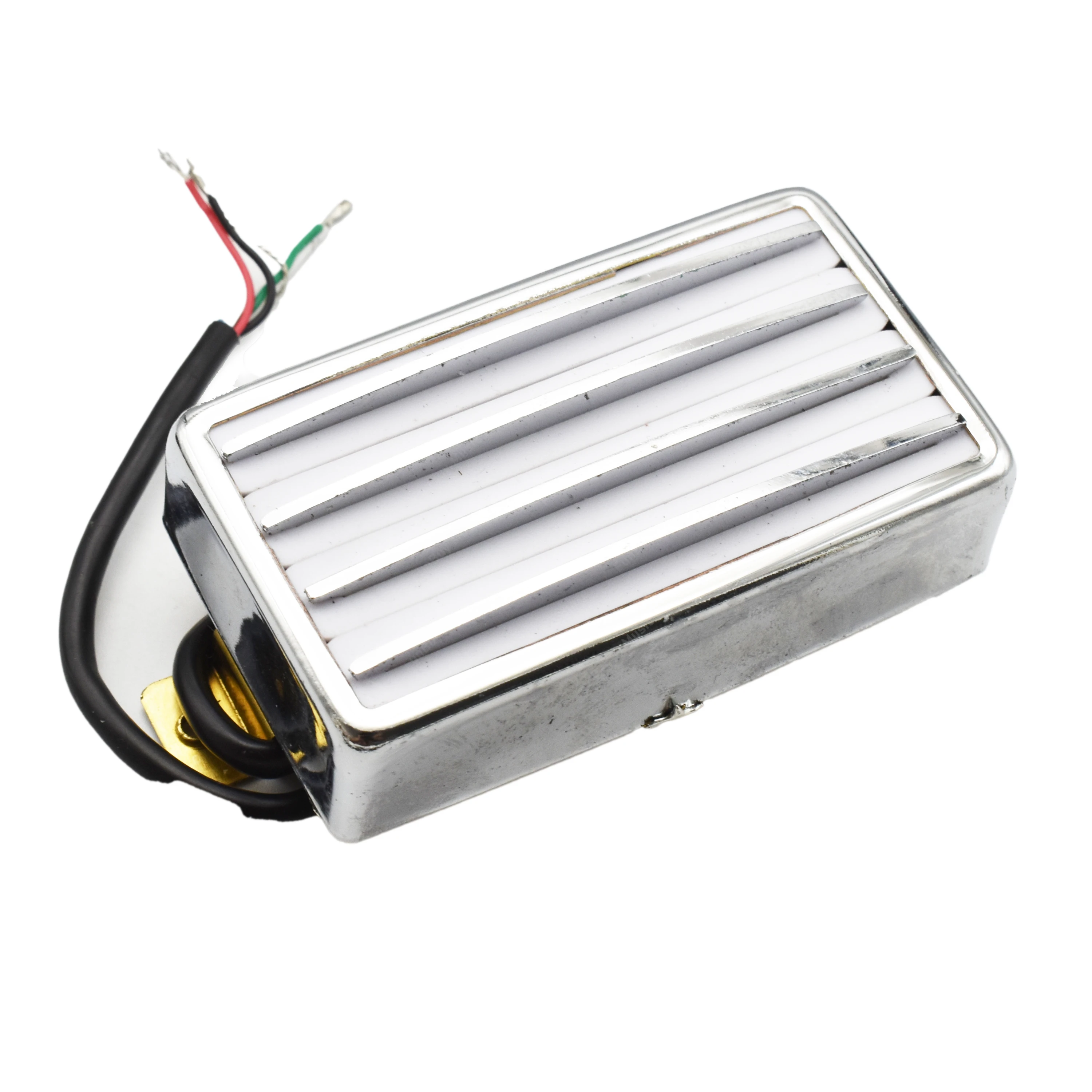 1 Pcs 2-Dual Blade Electric Guitar Humbucker Pickups 4 Wire with Rings for LP ST Guitar
1 Pcs 2-Dual Blade Electric Guitar Humbucker Pickups 4 Wire with Rings for LP ST Guitar