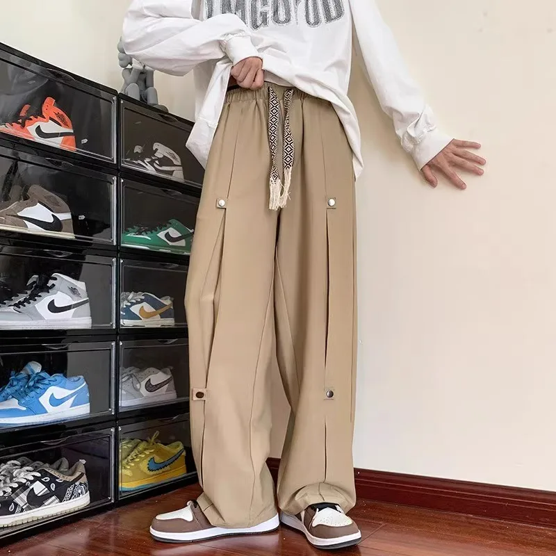 Большой размер 300, рабочие брюки в стиле ретро, мужские весенне-осенние свободные широкие драпированные прямые повседневные брюки, модные молодежные брюки
Большой размер 300, рабочие брюки в стиле ретро, мужские весенне-осенние свободные широкие драпированные прямые повседневные брюки, модные молодежные брюки