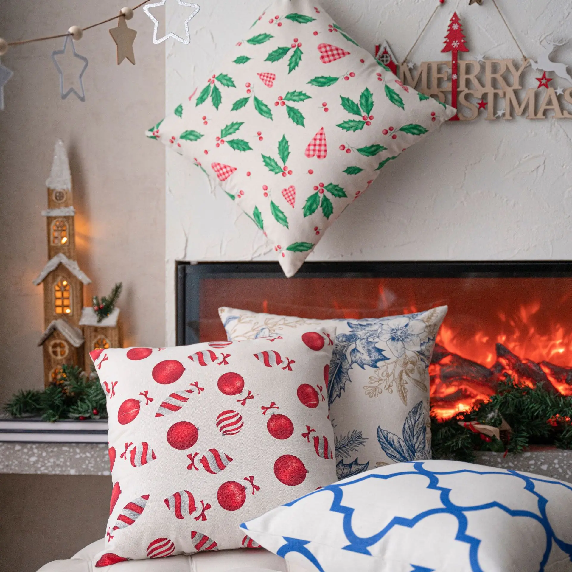 Holiday Printed Pillow Case Blue Flower Sofa Pillow Bedside Sofa Chair Cushion Cover Blue Red Pillow Soft Sofa Without Core
Holiday Printed Pillow Case Blue Flower Sofa Pillow Bedside Sofa Chair Cushion Cover Blue Red Pillow Soft Sofa Without Core
