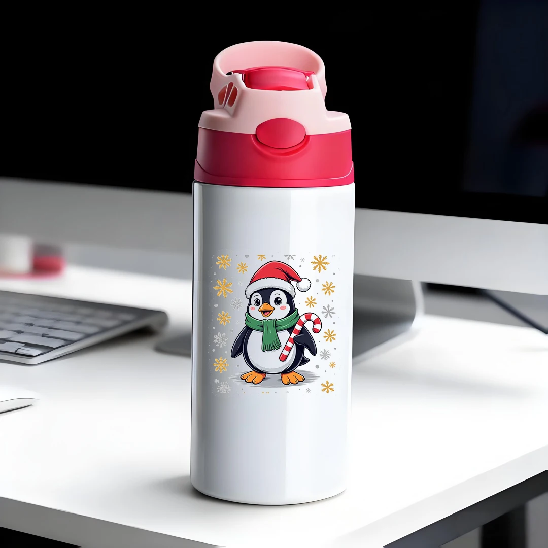 304 stainless steel thermal cup cartoon penguin Christmas straw cup cartoon Christmas hat candy stick design childrens w
304 stainless steel thermal cup cartoon penguin Christmas straw cup cartoon Christmas hat candy stick design childrens w