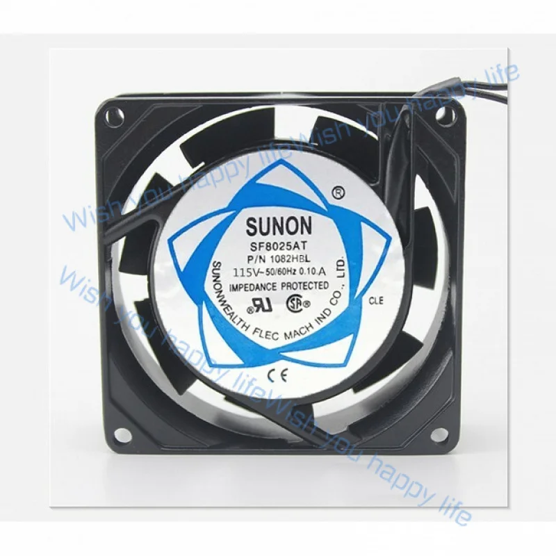 L... 1pcs SUNON SF11580AT 1082HBL 8025 110V double ball bearing cooling fan
L... 1pcs SUNON SF11580AT 1082HBL 8025 110V double ball bearing cooling fan